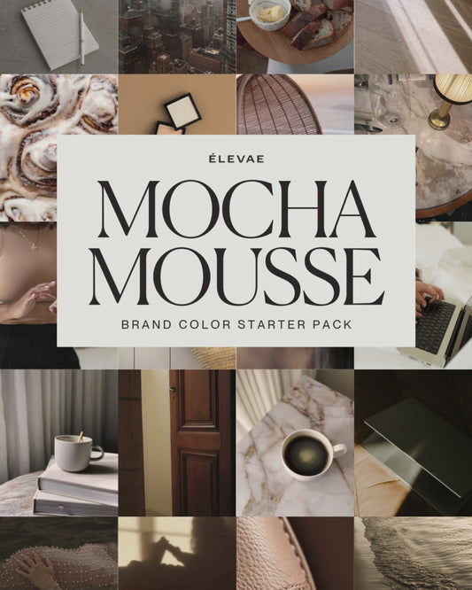 Mocha Mousse Color Set