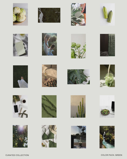 Green Color Set