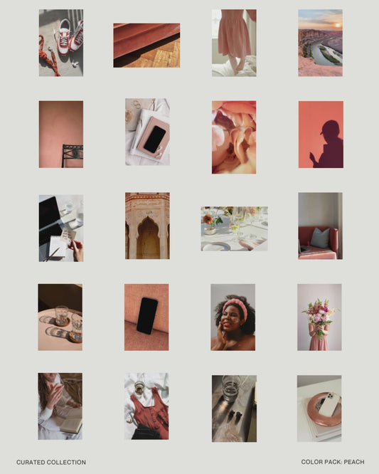 Peach Color Set