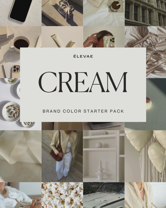 Cream Color Set