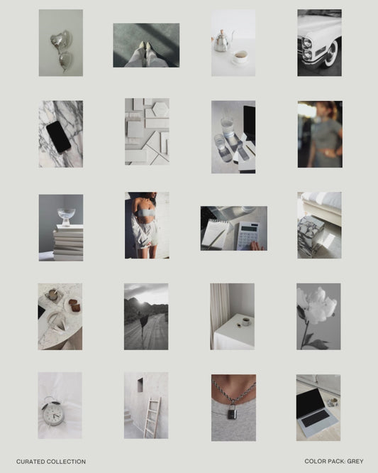 Grey Color Set