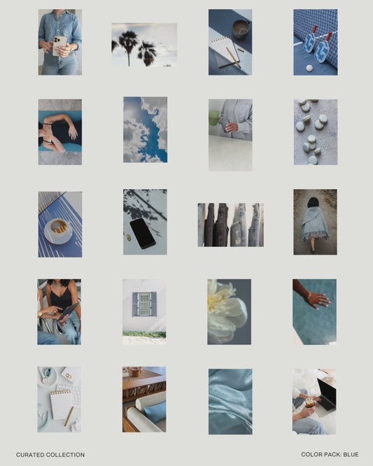 Blue Color Set